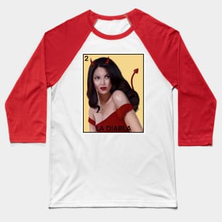 Rubi La Diabla Lotería Baseball T-Shirt